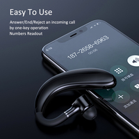 Słuchawki Bluetooth słuchawki zestaw głośnomówiący zestaw słuchawkowy bezprzewodowy zestaw słuchawkowy połączenie sportowe słuchawki douszne z mikrofonem dla wszystkich smartfonów 3